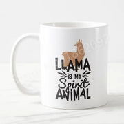 "Llama Is My Spirit Animal" Mug