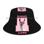No Drama Llama Bucket Hat I Love Llama Funny Gift, Trendy for Him