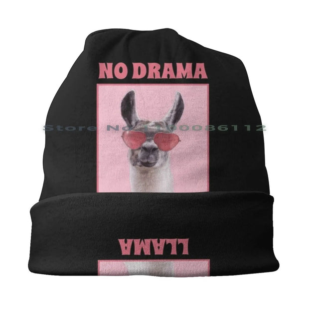 No Drama Llama Knit Beanie