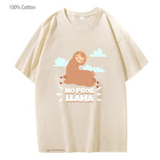 No Prob Llama T-Shirt Cloud Llama Shirt